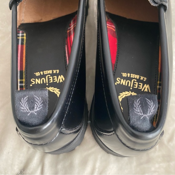 Fred Perry Weejuns Leather Loafers NWT Sz 8 - Picture 3 of 7